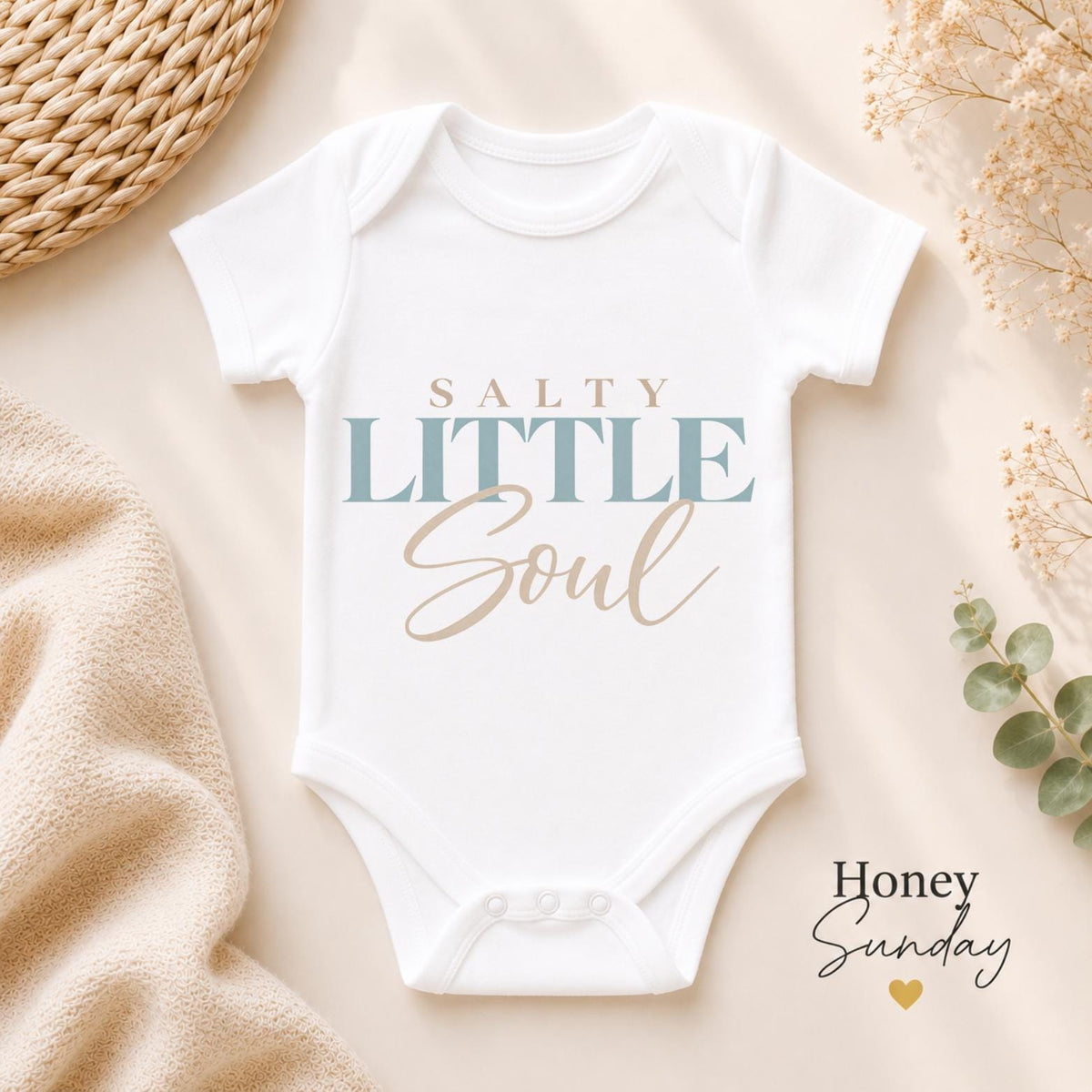 Salty Little Soul Baby Vest
