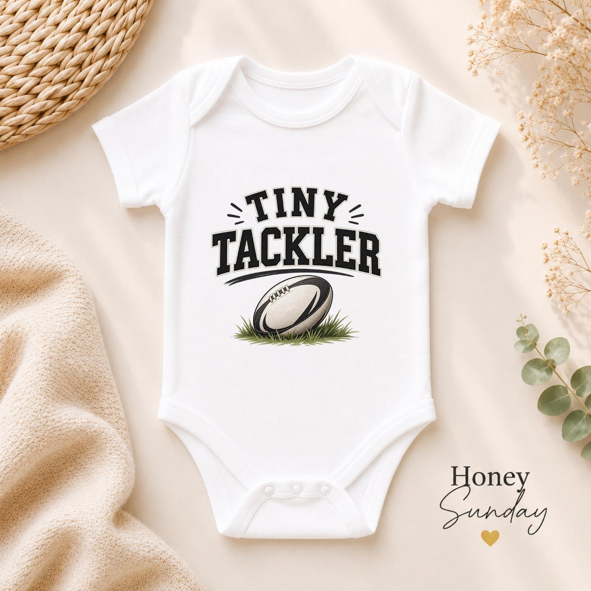Tiny Tackler Baby Vest