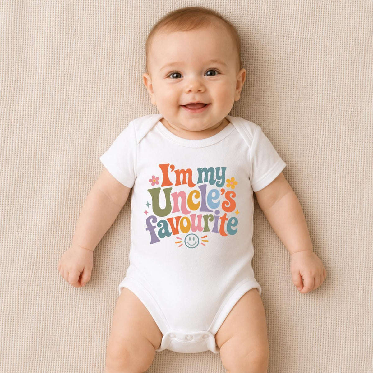 I’m My Uncle’s Favourite Baby Vest