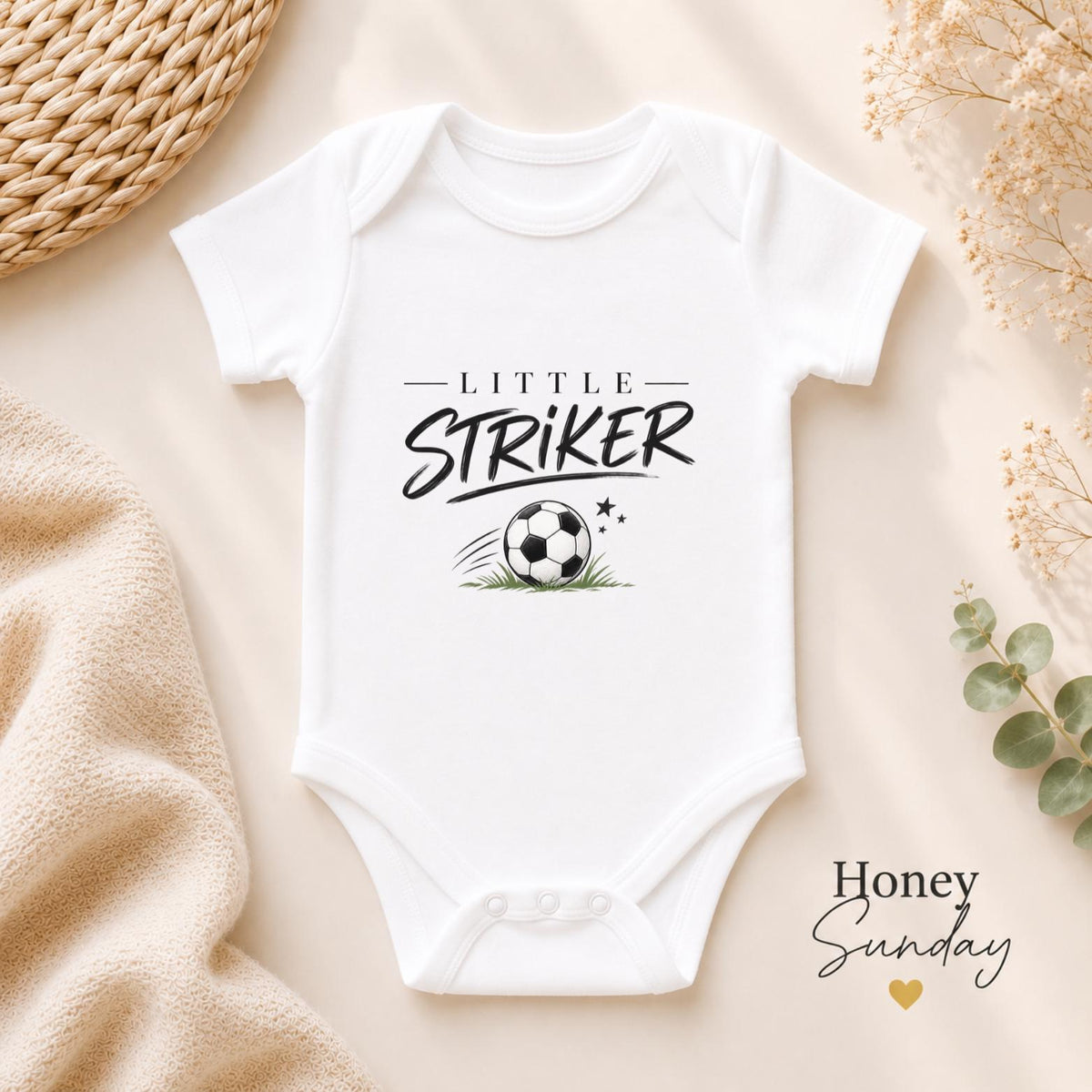 Little Striker Baby Vest