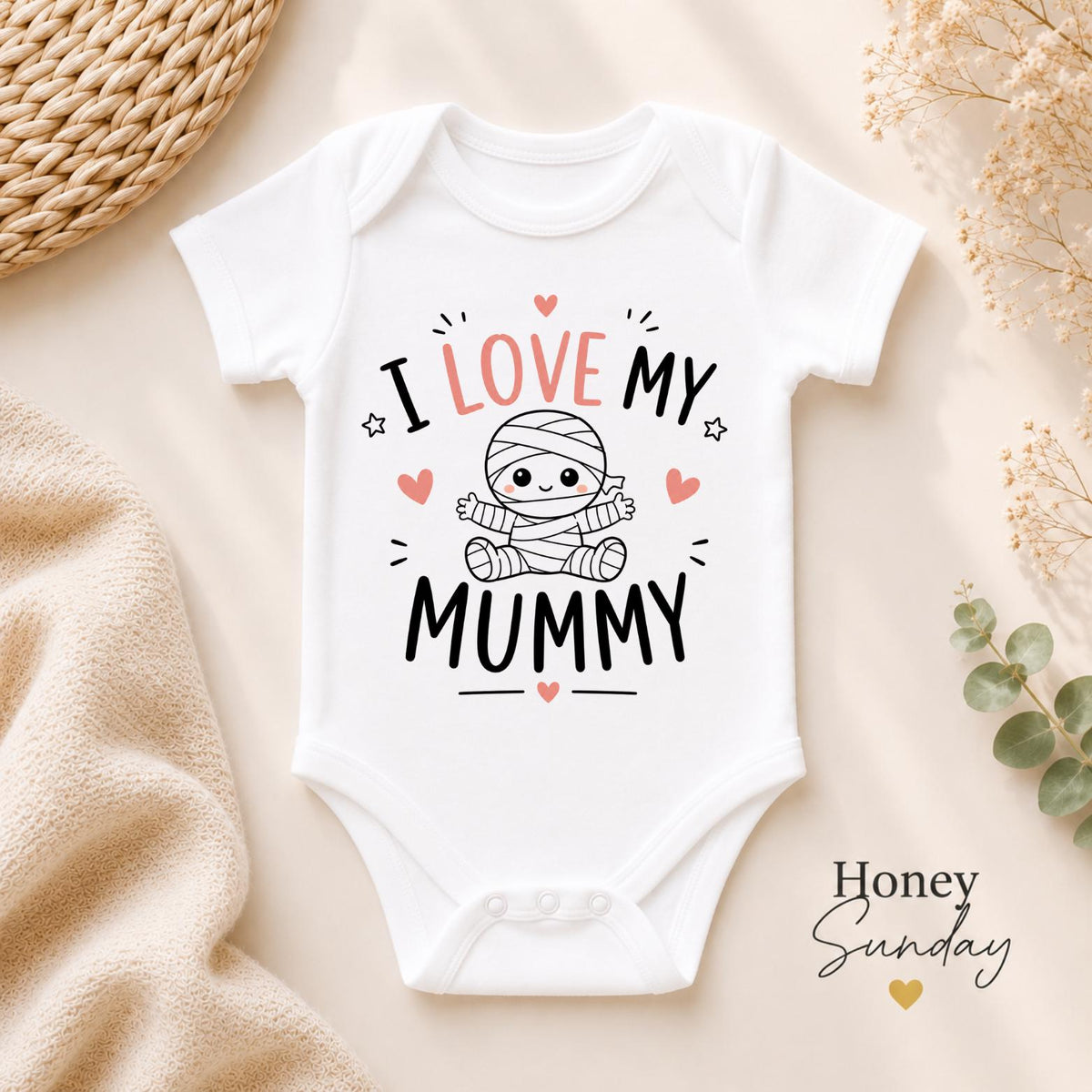 I Love My Mummy Baby Vest
