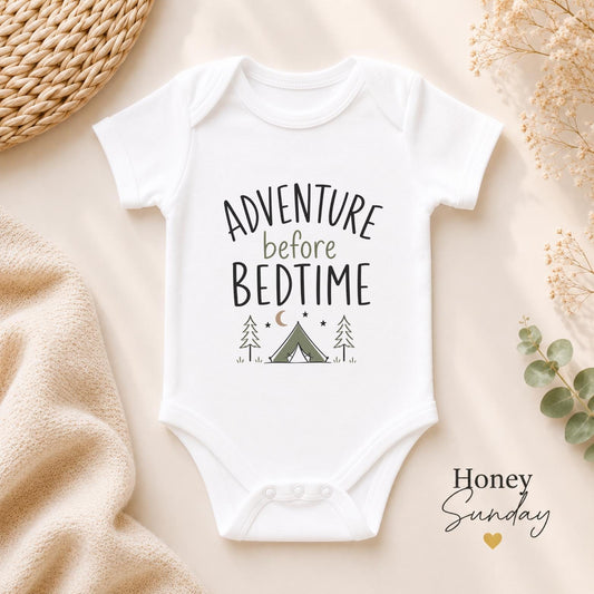 Adventure Before Bedtime Baby Vest