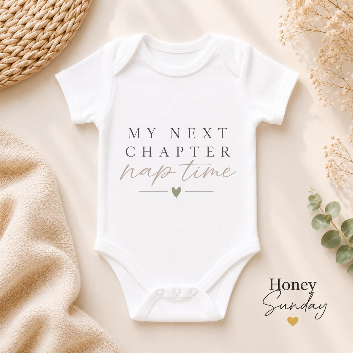 My Next Chapter Nap Time Baby Vest