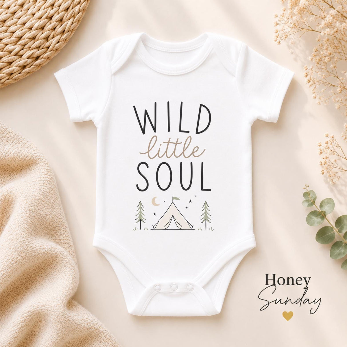 Wild Little Soul Baby Vest
