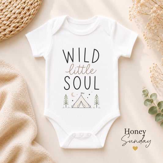Wild Little Soul Baby Vest