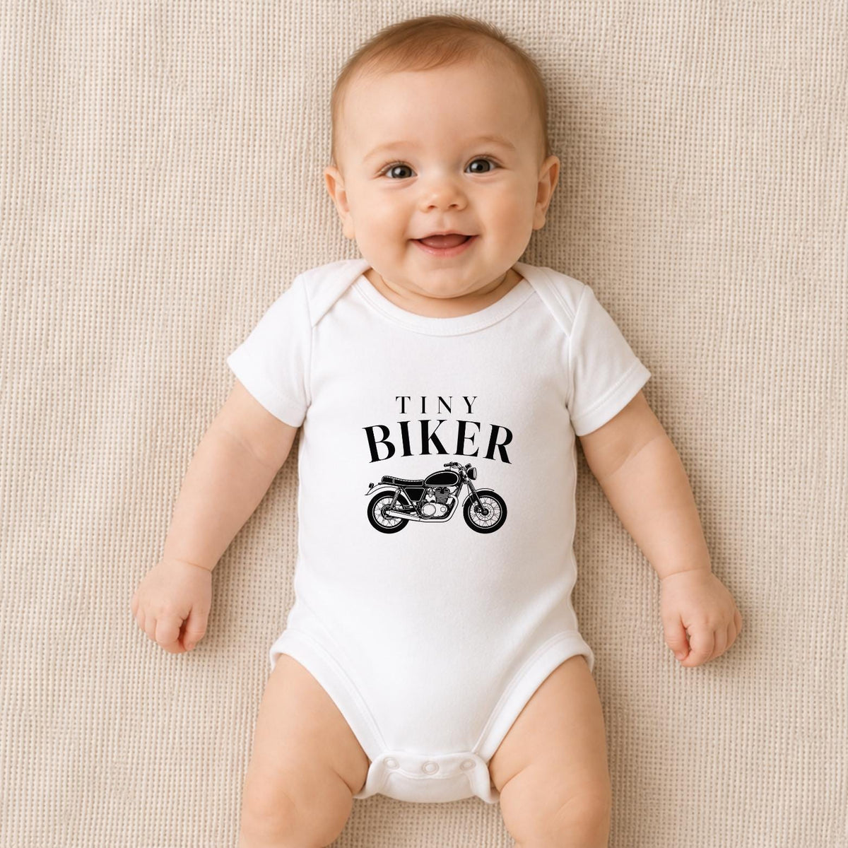 Tiny Biker Baby Vest