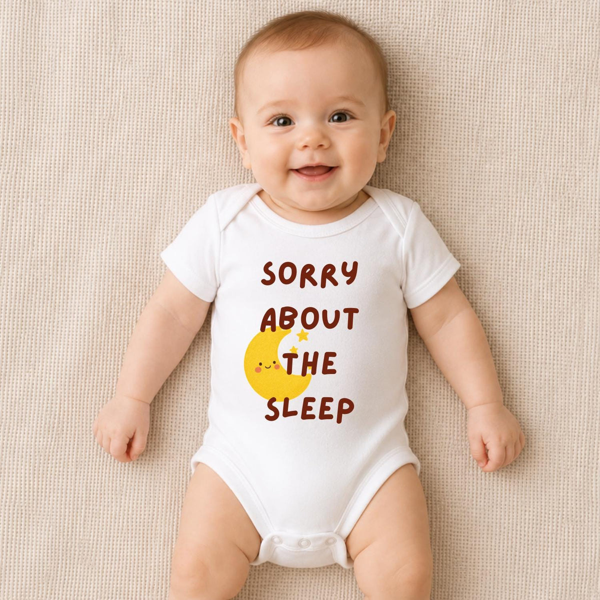 Sorry About The Sleep Baby Vest