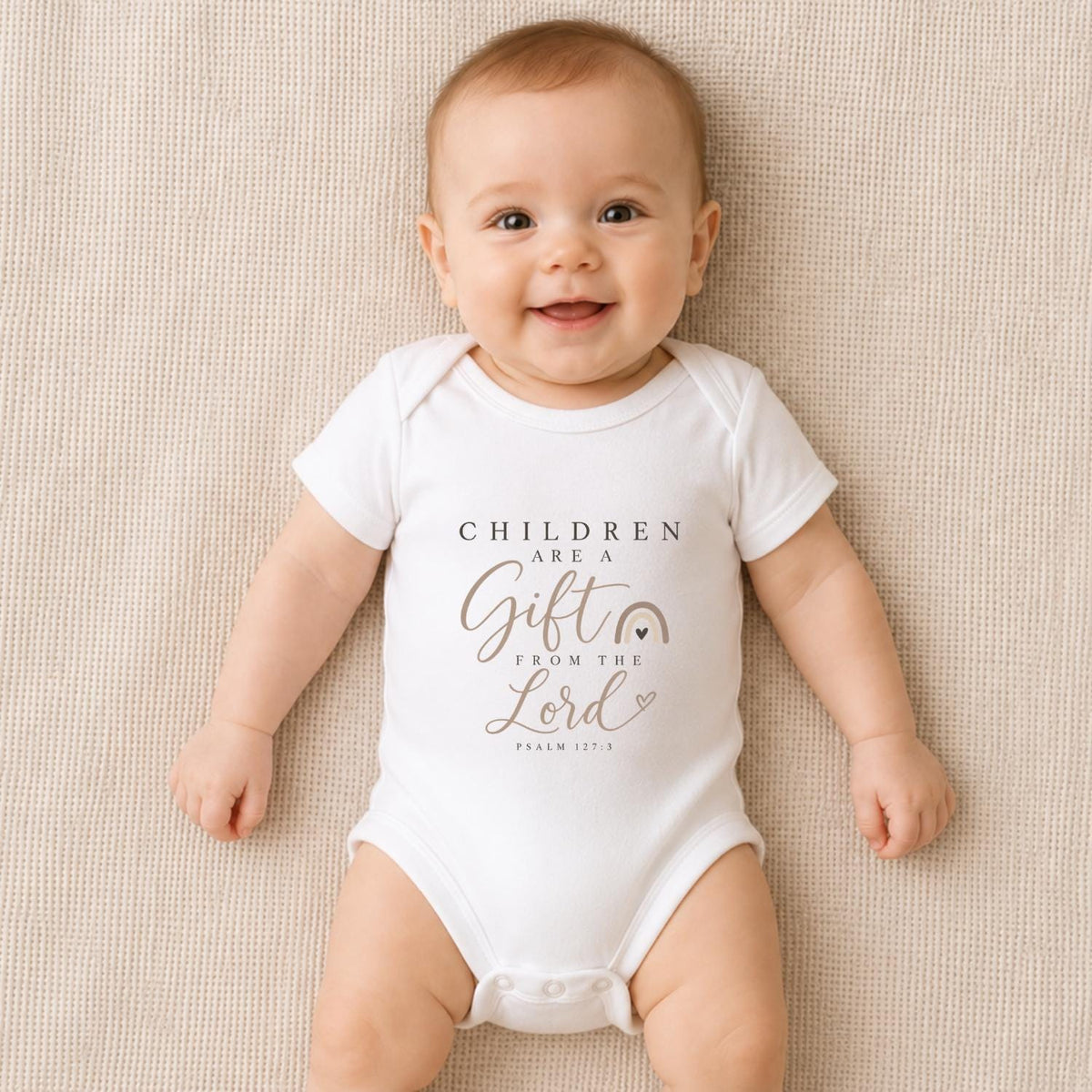 Children Are a Gift From the Lord Baby Vest