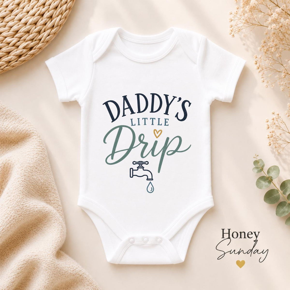 Daddy’s Little Drip Baby Vest