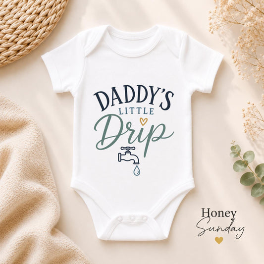 Daddy’s Little Drip Baby Vest