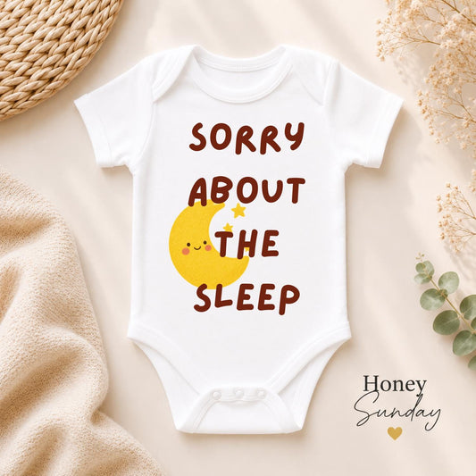 Sorry About The Sleep Baby Vest