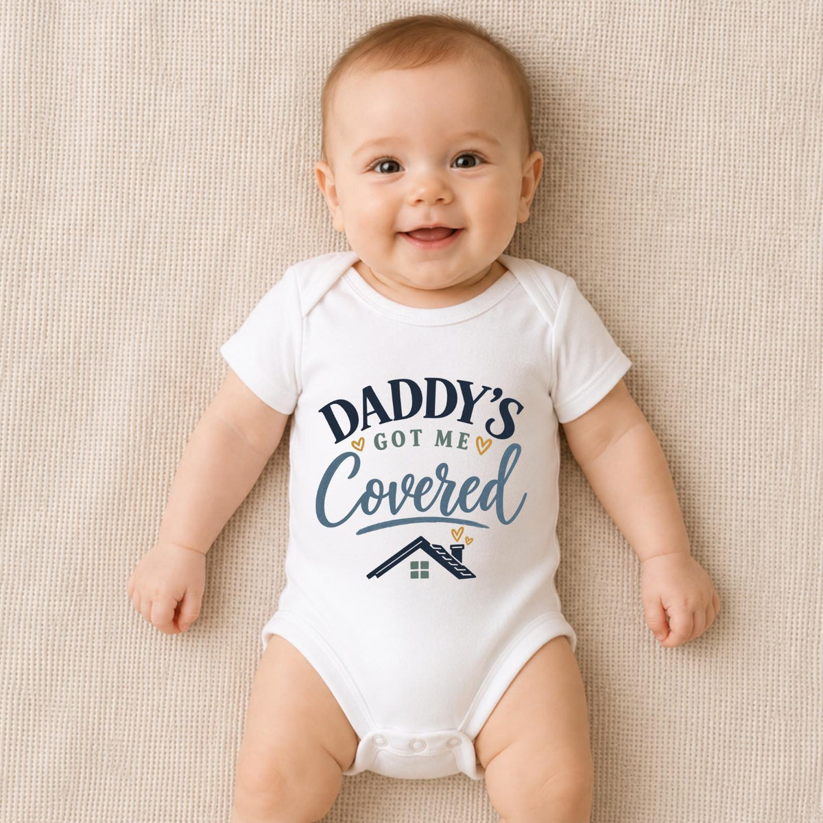 Daddy’s Got Me Covered Baby Vest