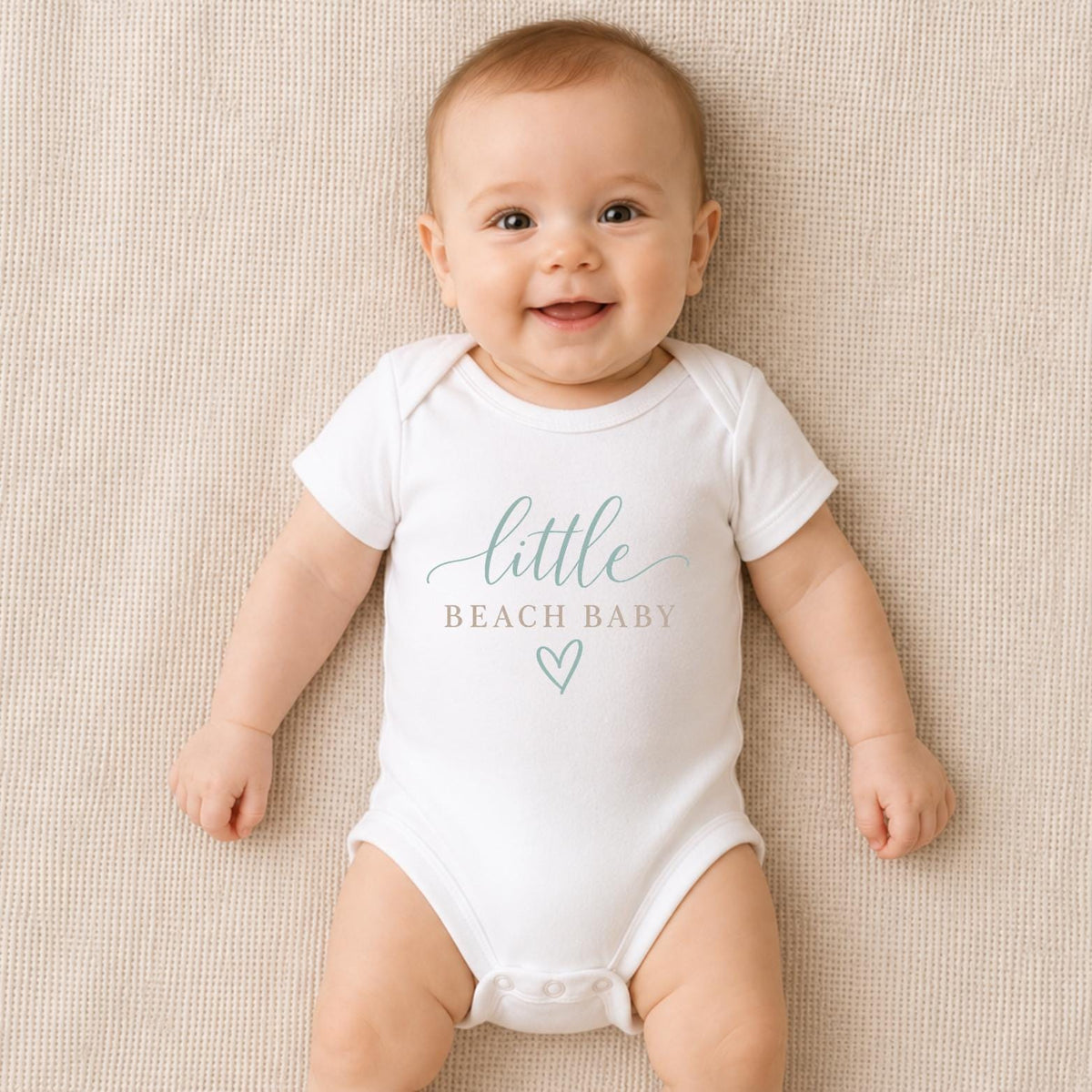 Little Beach Baby Vest