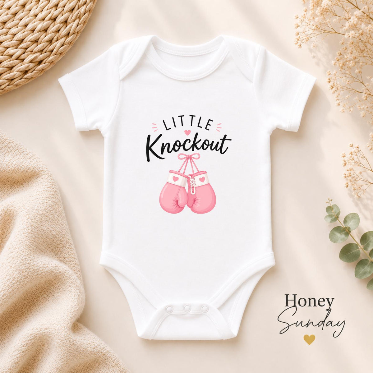 Little Knockout Baby Vest