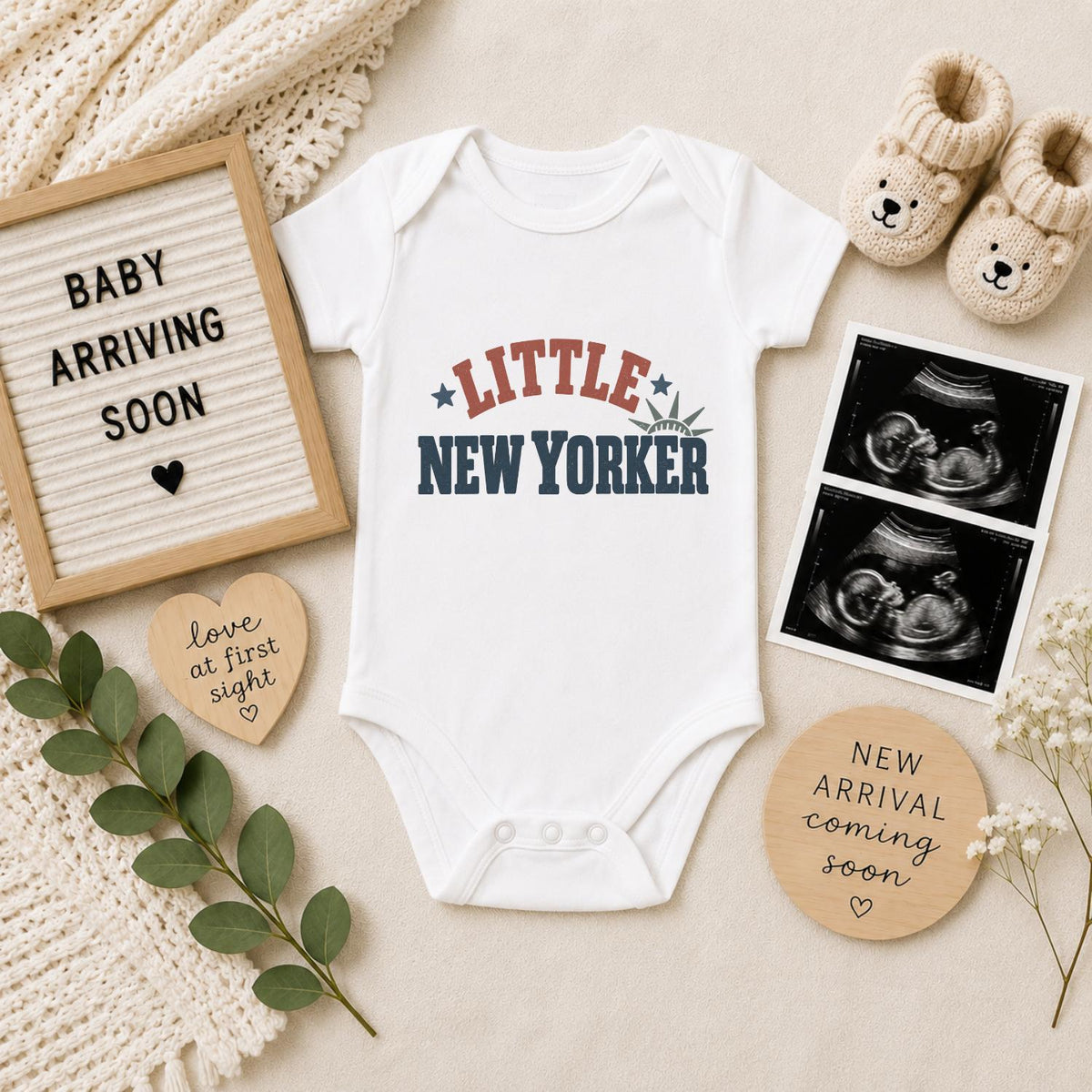 Little New Yorker Baby Vest