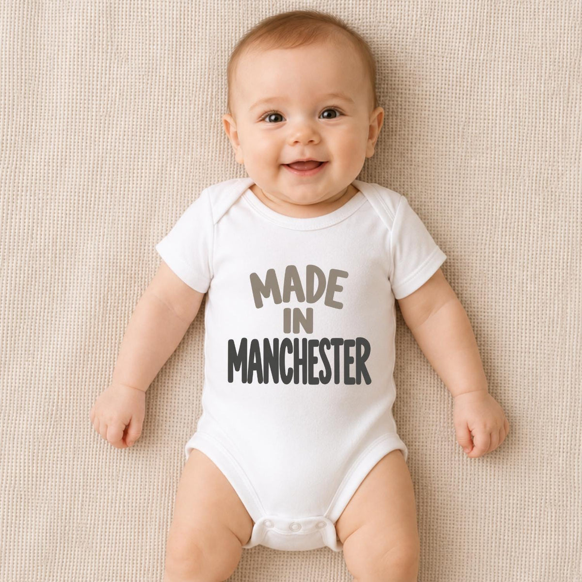 Made in Manchester Baby Vest