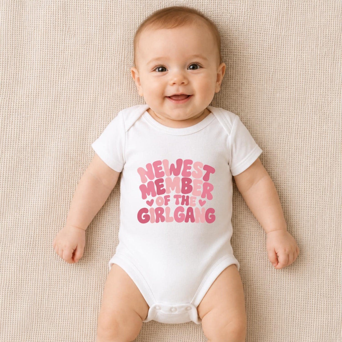 Newest Member of the Girl Gang Baby Vest