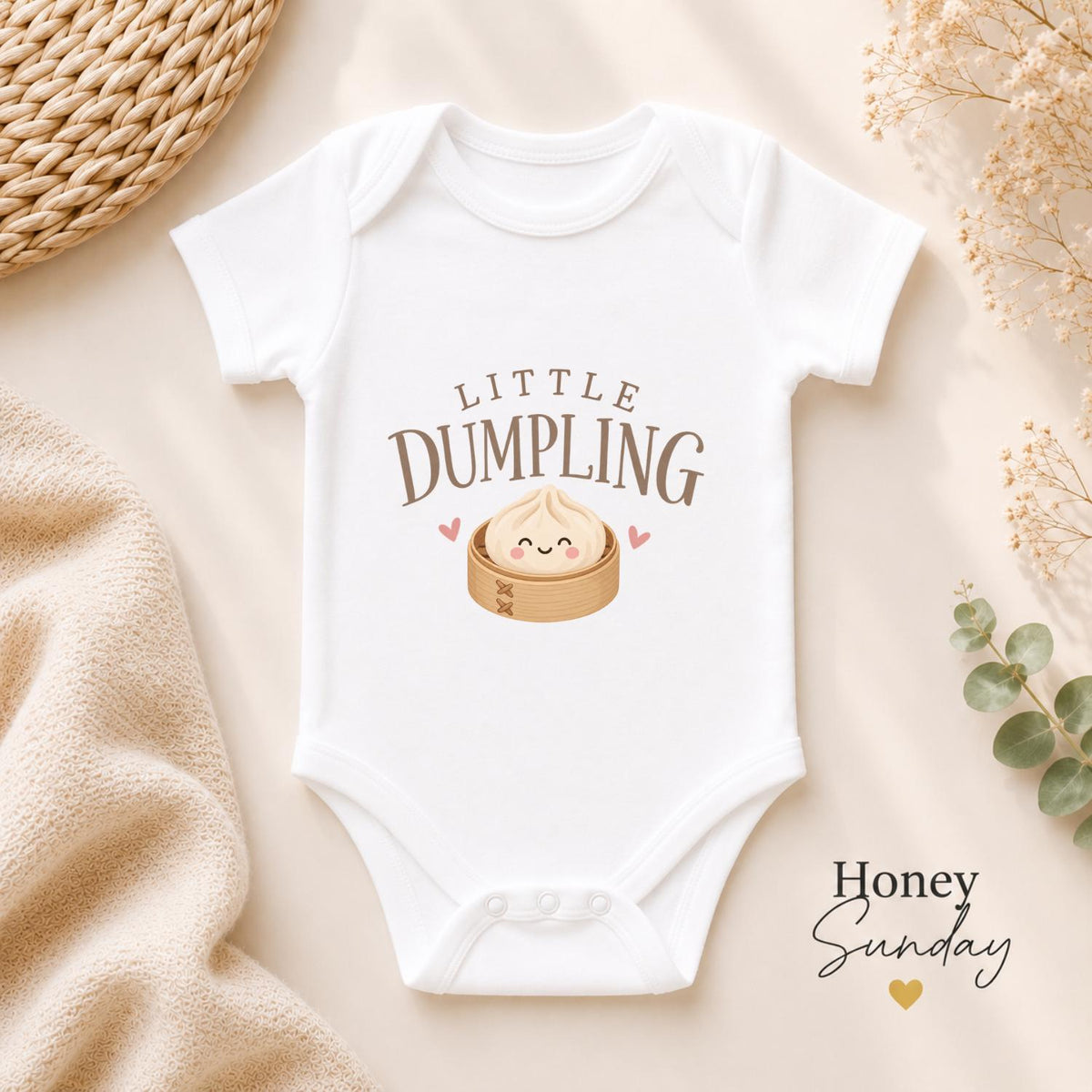 Little Dumpling Baby Vest