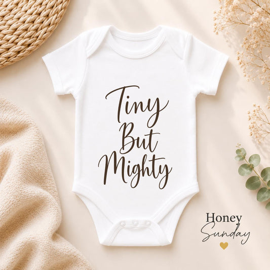 Tiny But Mighty Baby Vest