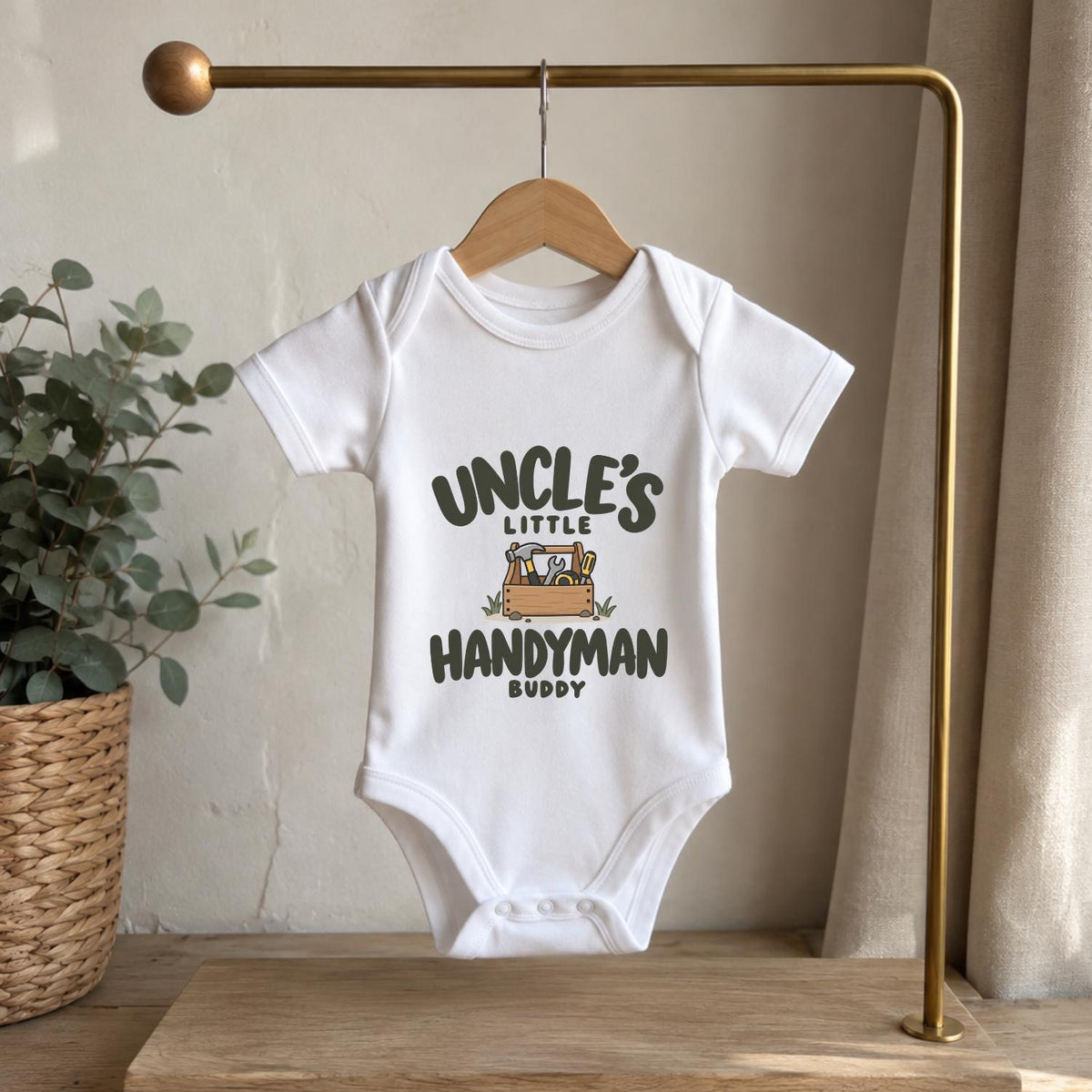 Uncle’s Little Handyman Buddy Baby Vest