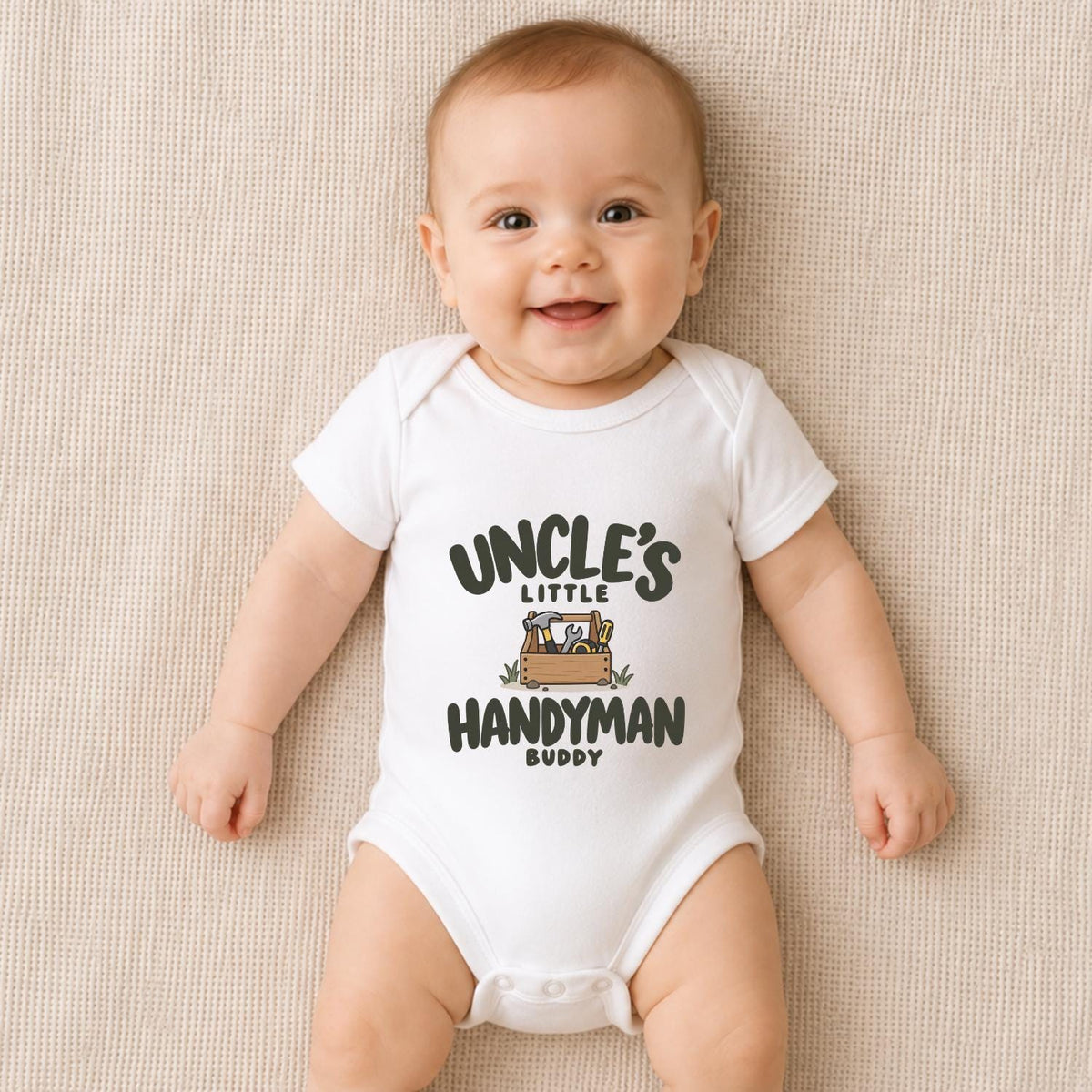 Uncle’s Little Handyman Buddy Baby Vest
