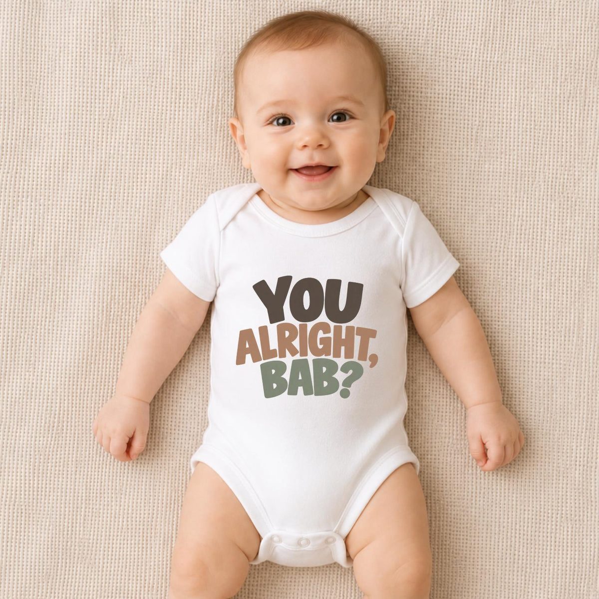 You Alright Bab Baby Vest