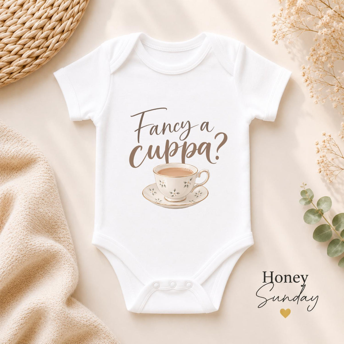 Fancy a Cuppa Baby Vest
