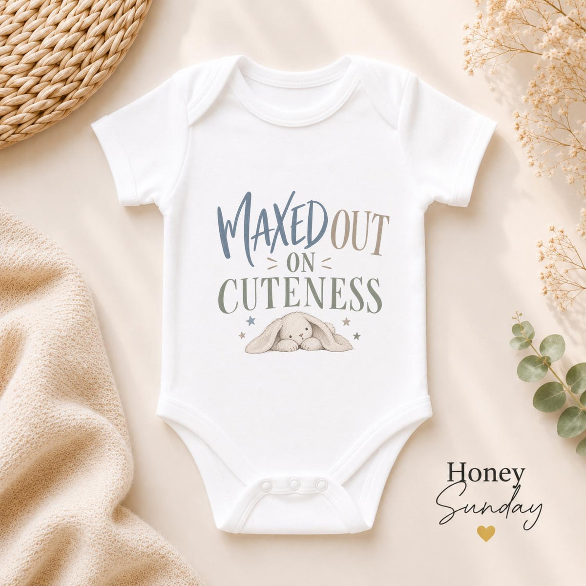 Maxed Out on Cuteness Baby Vest