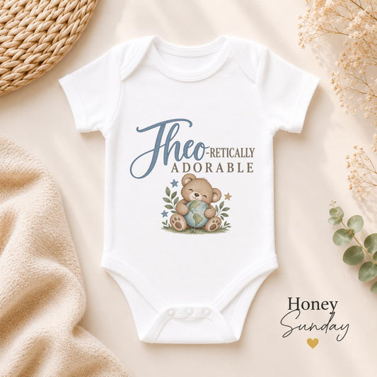 Theo-retically Adorable Baby Vest