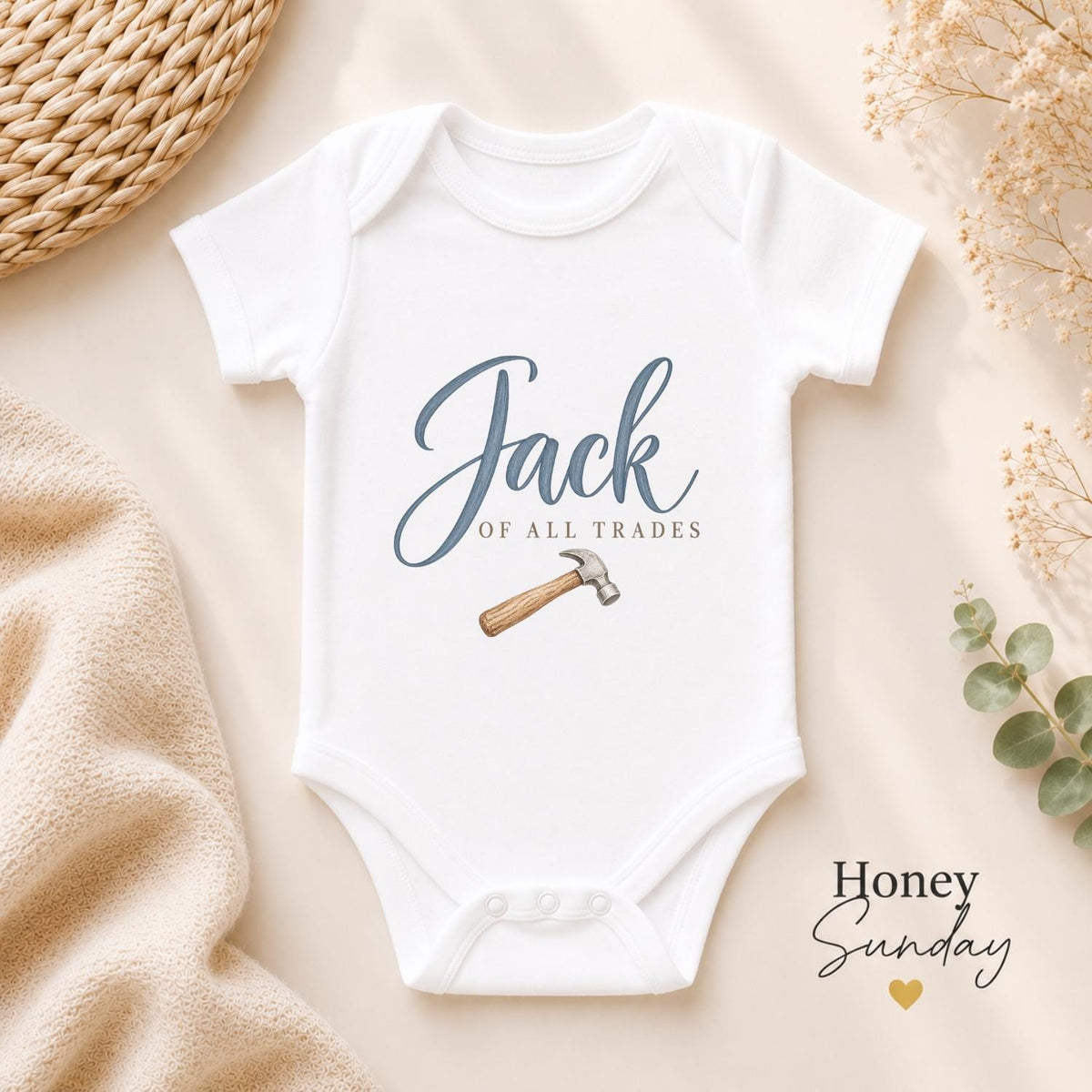 Jack of All Trades Baby Vest