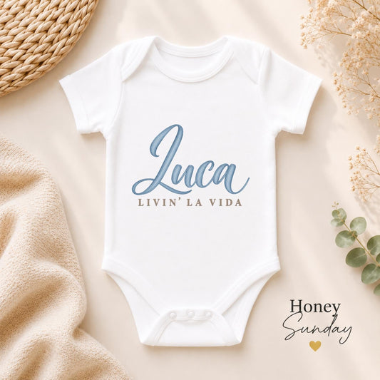 Luca Livin’ La Vida Baby Vest