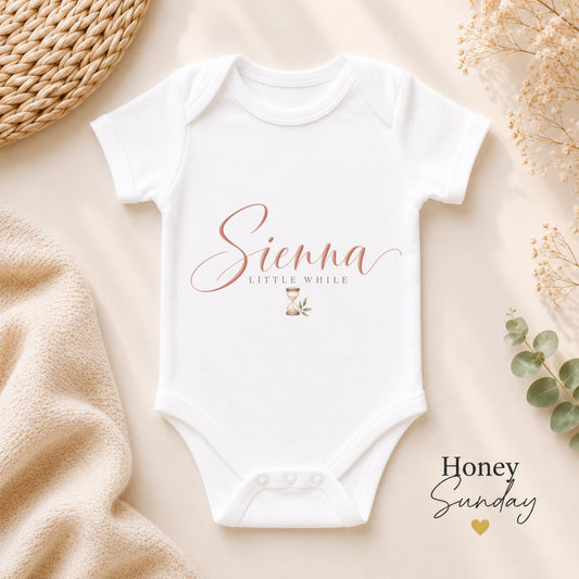 Sienna Little While Baby Vest