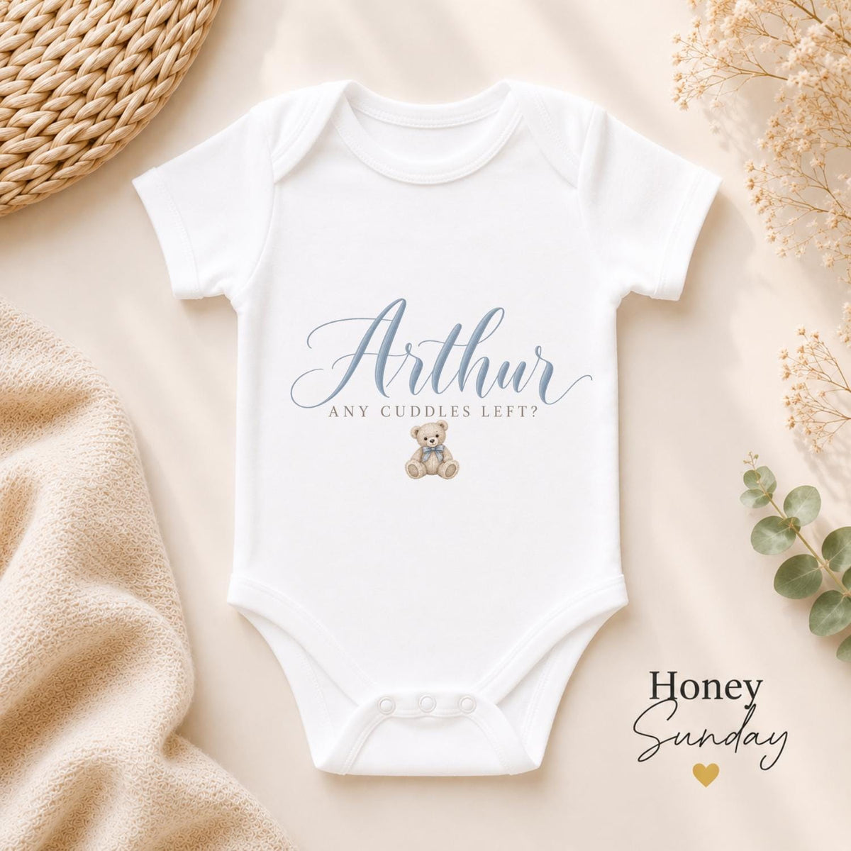 Arthur Any Cuddles Left Baby Vest