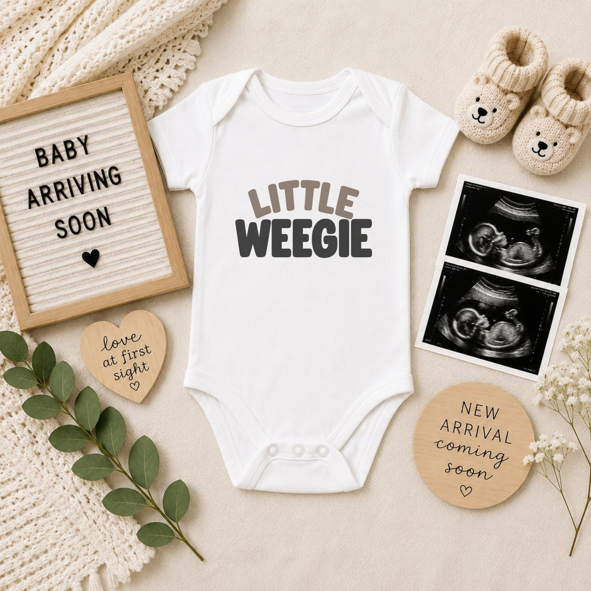 Little Weegie Baby Vest