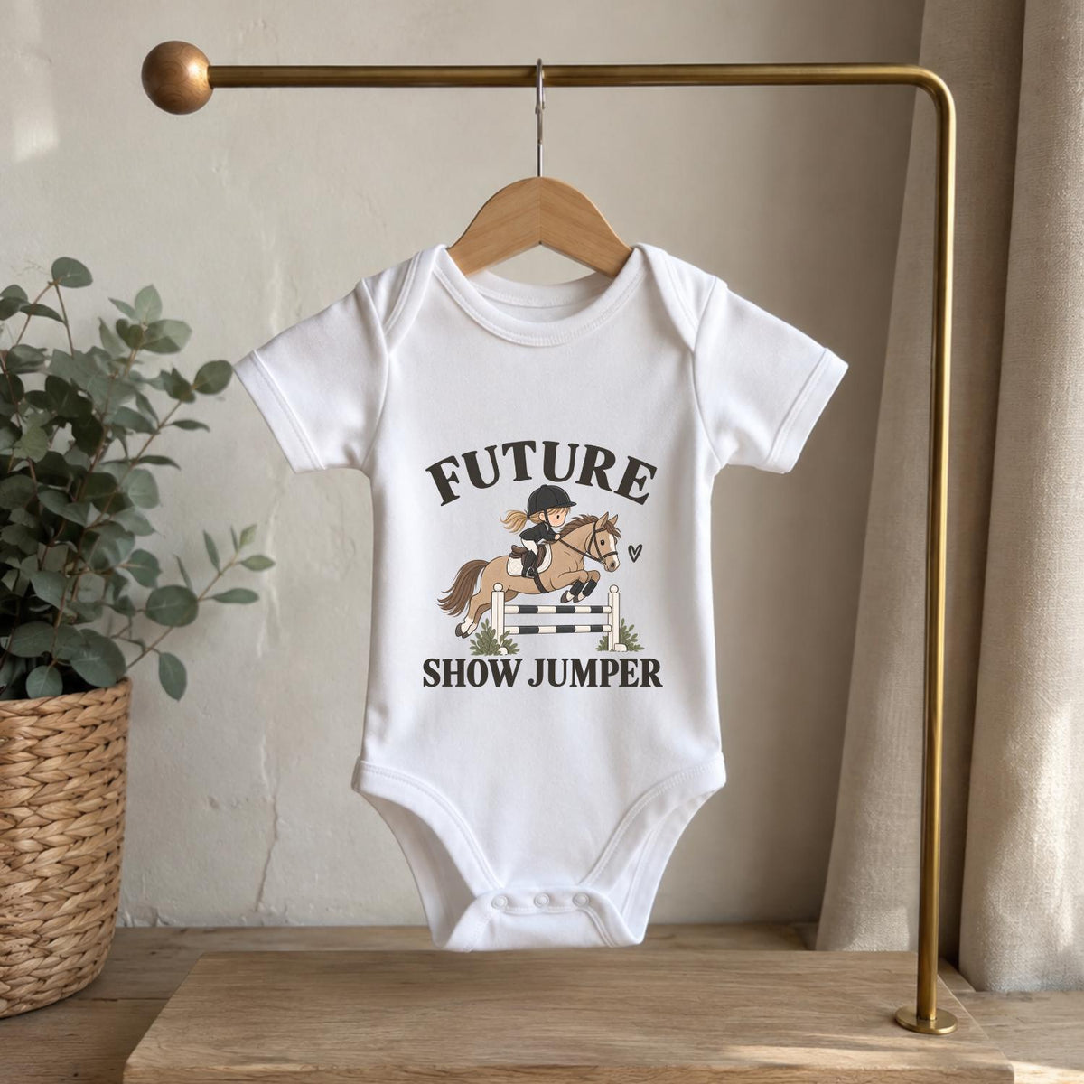 Future Show Jumper Baby Vest