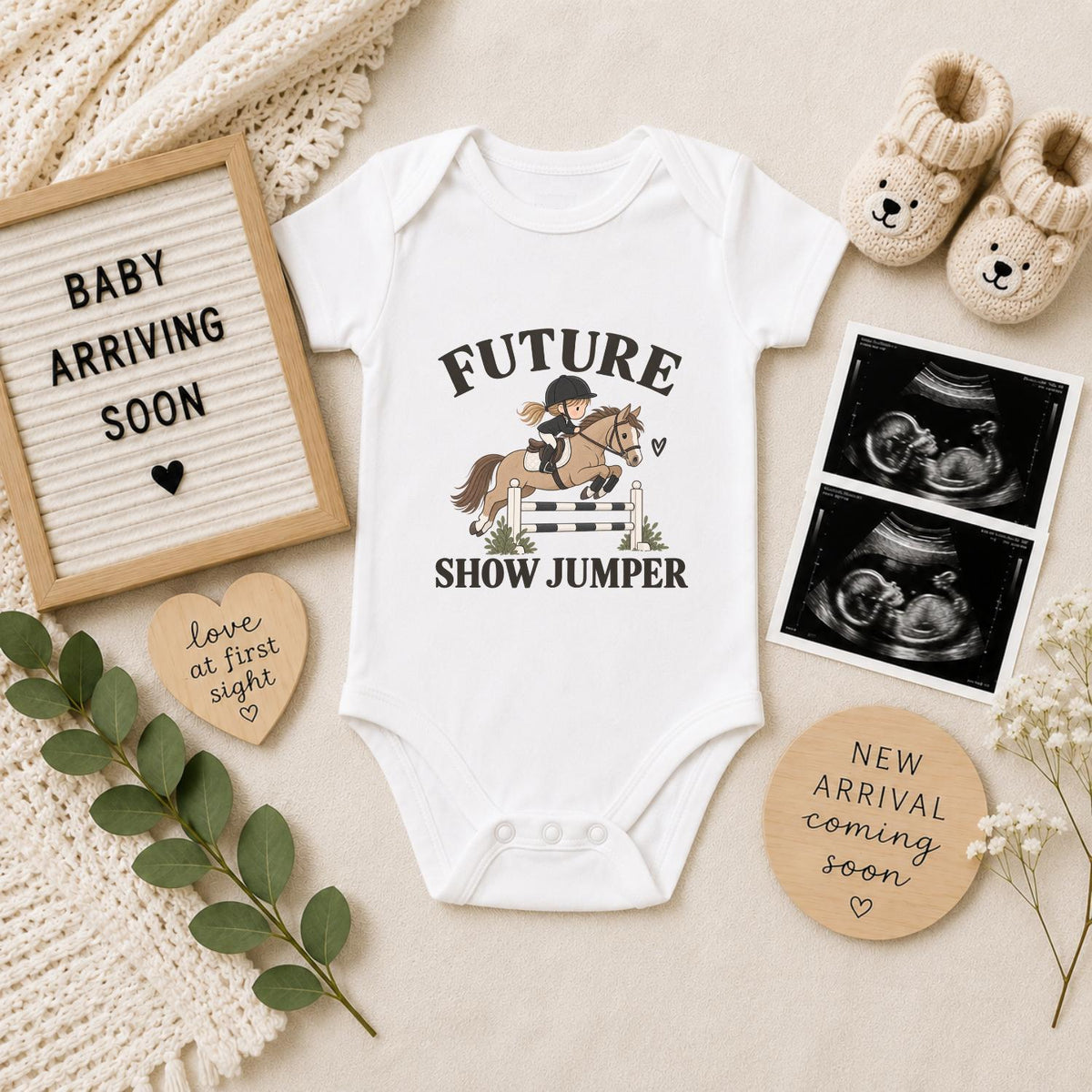 Future Show Jumper Baby Vest