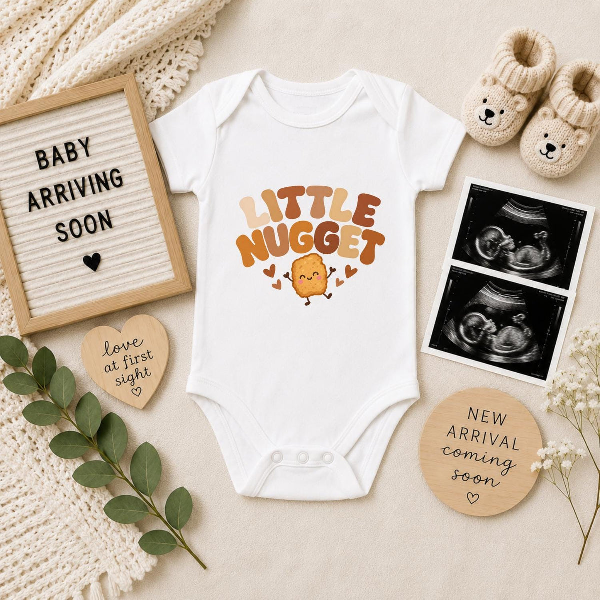 Little Nugget Baby Vest