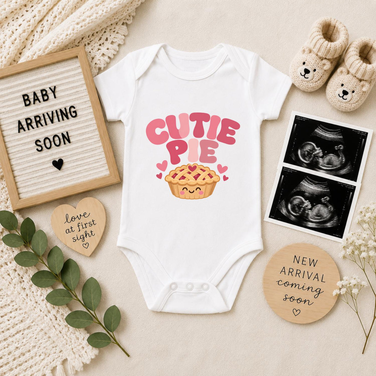 Cutie Pie Baby Vest