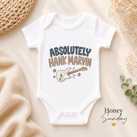 Absolutely Hank Marvin Baby Vest