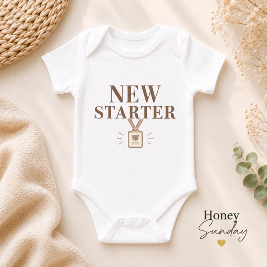New Starter Baby Vest