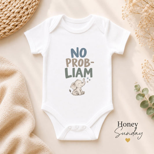 No Prob-Liam Baby Vest