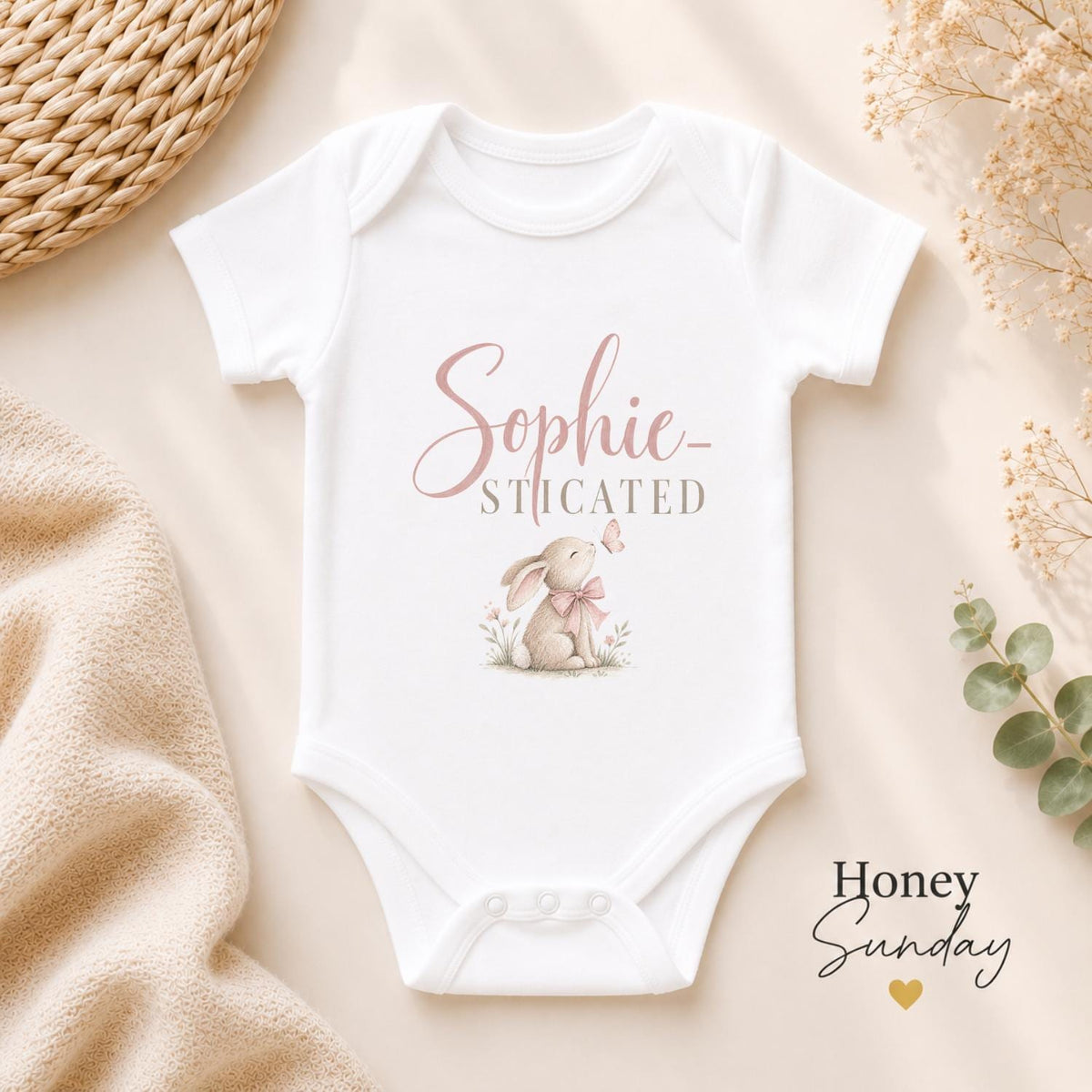 Sophie-sticated Baby Vest