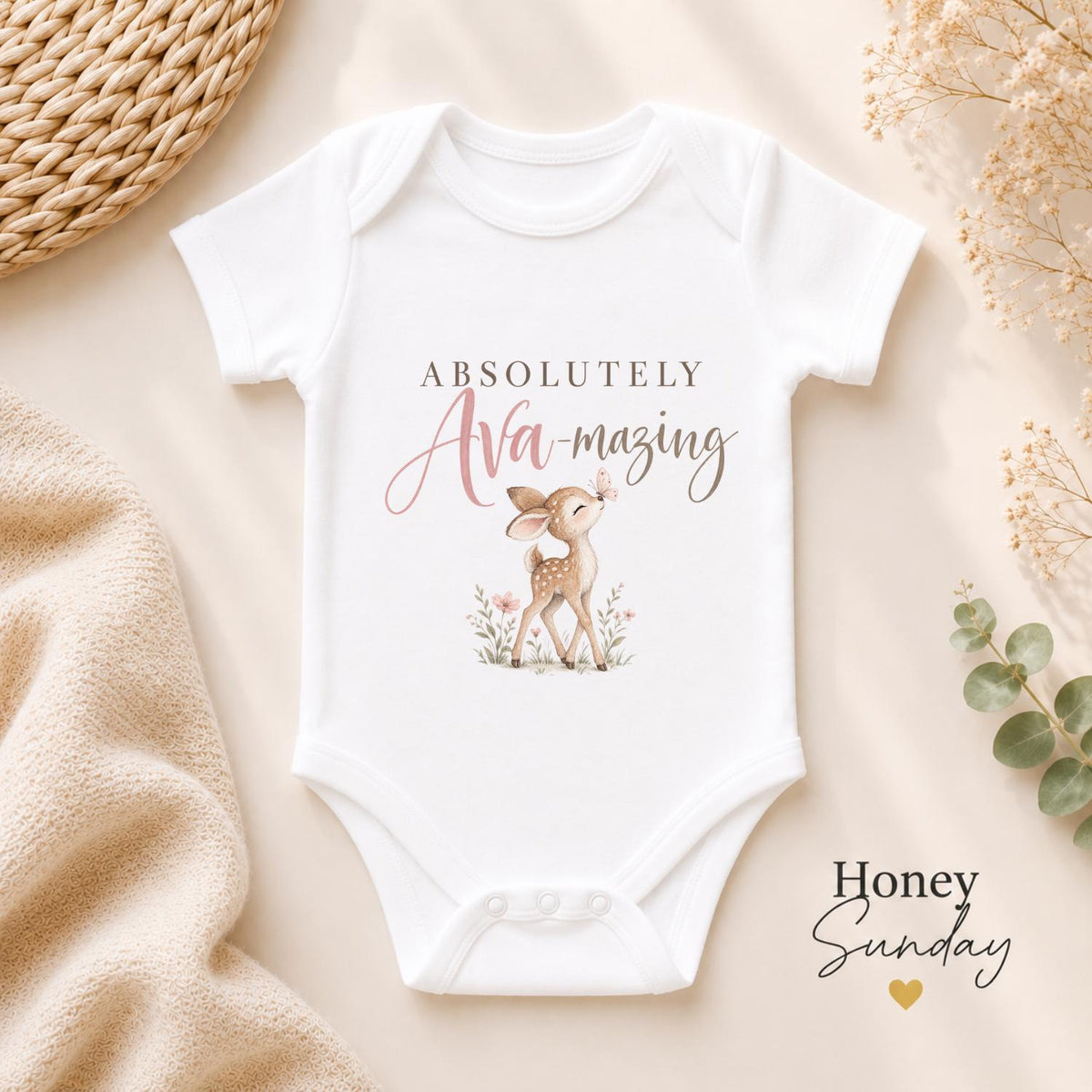 Absolutely Ava-Mazing Baby Vest