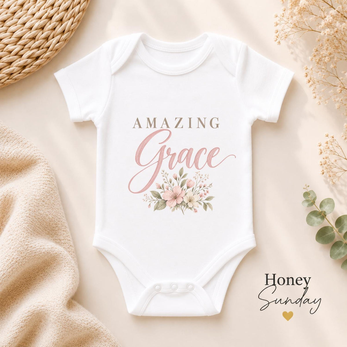 Amazing Grace Baby Vest