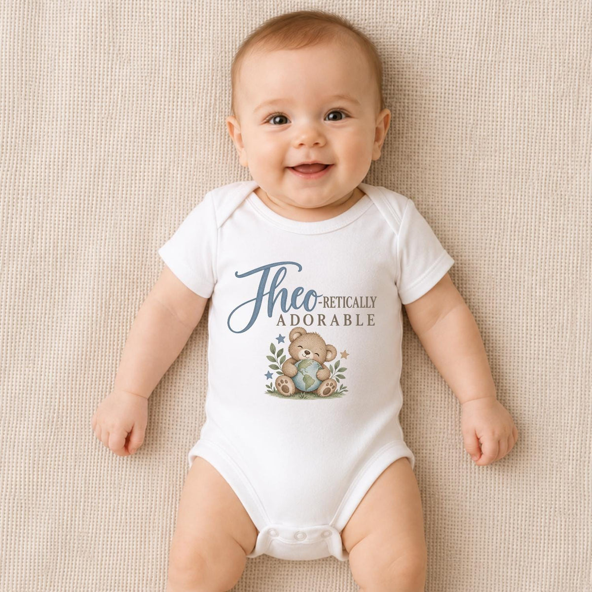 Theo-retically Adorable Baby Vest