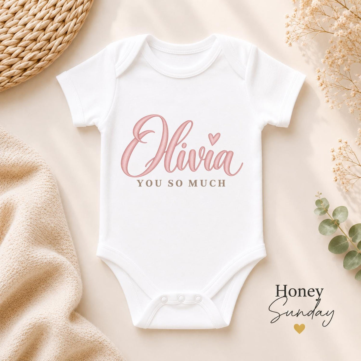 Olivia So Much Baby Vest